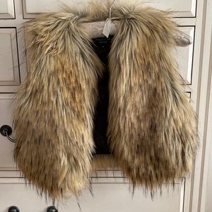 Mini fur vest by Donna Salyers Fabulous Furs size small